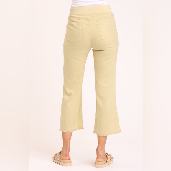 XCVI LORILEI PANT CROP, Butter Yellow - Picture 5 of 5